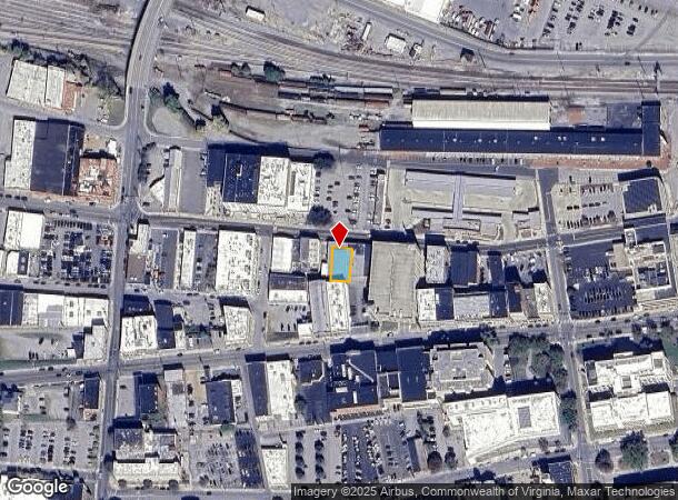  348 Salem Ave Sw, Roanoke, VA Parcel Map