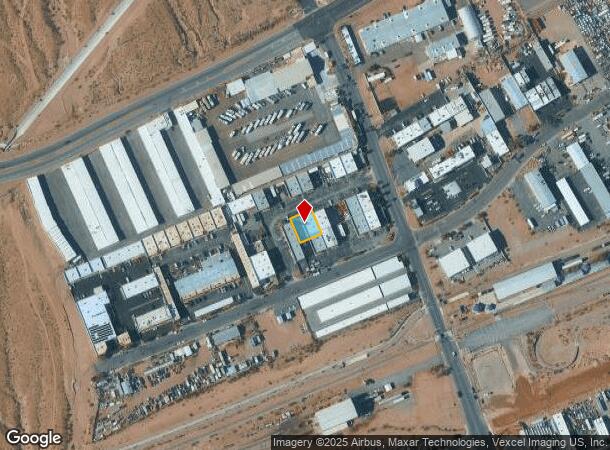 1619 Carse Dr, Boulder City, NV Parcel Map