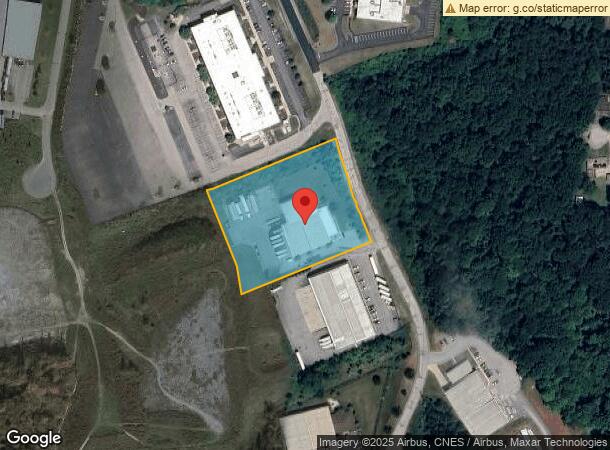  600 Corporation Dr, Aliquippa, PA Parcel Map