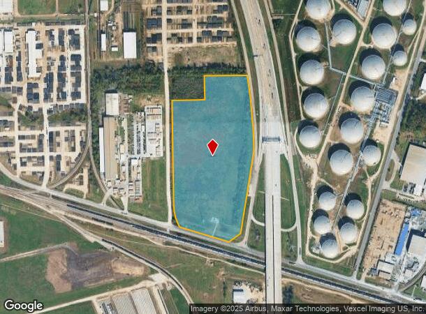  14959 Jacintoport Blvd, Houston, TX Parcel Map
