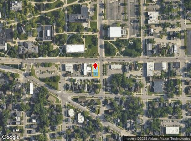  701 W Cross St, Ypsilanti, MI Parcel Map