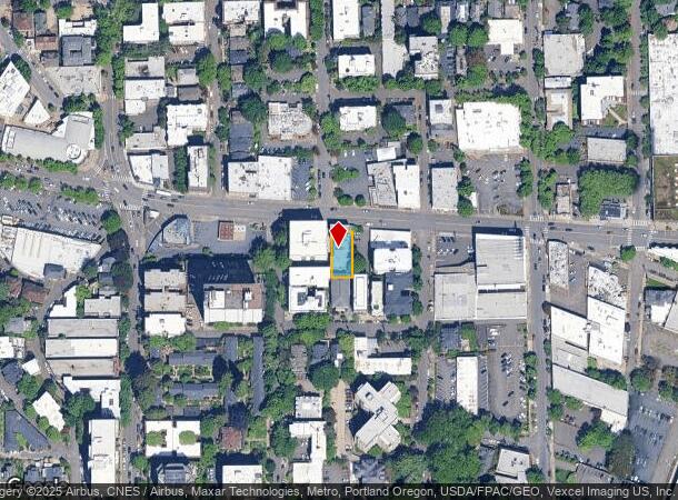  2190 W Burnside St, Portland, OR Parcel Map