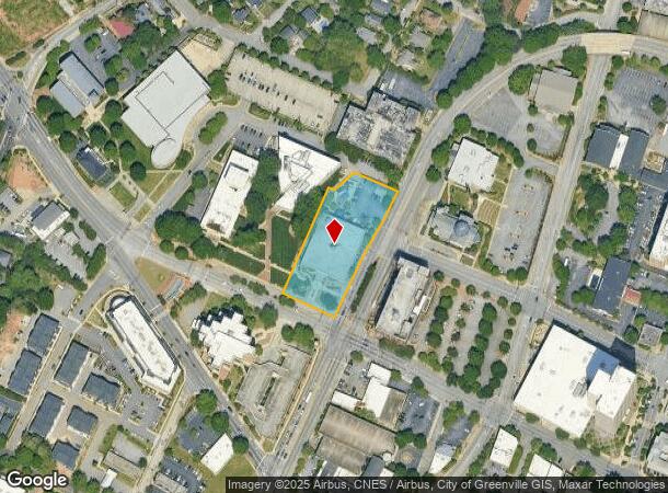  300 College St, Greenville, SC Parcel Map