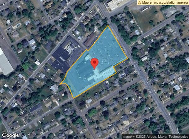  1000 Market St, Bloomsburg, PA Parcel Map