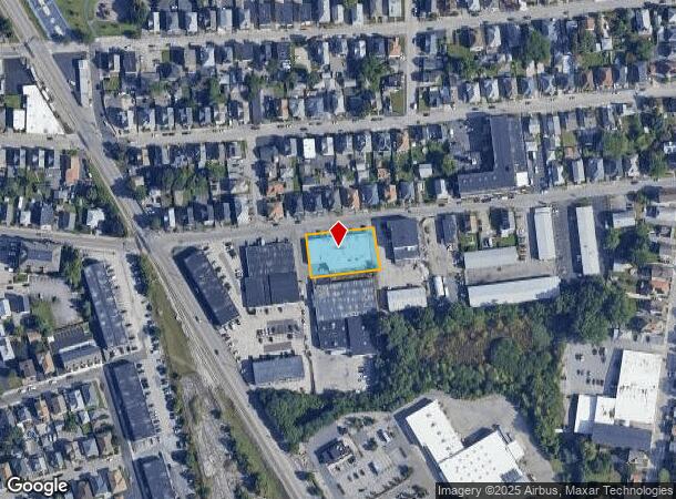 95 Webster St, Pawtucket, RI Parcel Map