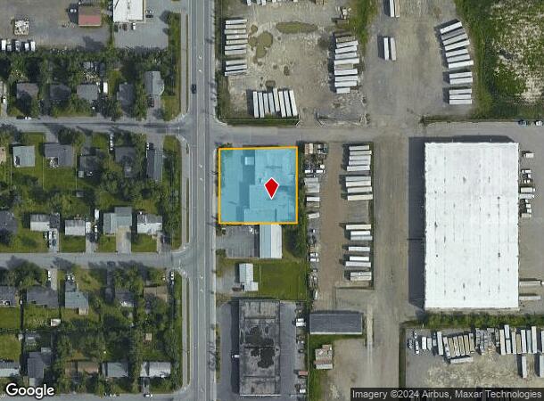  7031 Arctic Blvd, Anchorage, AK Parcel Map