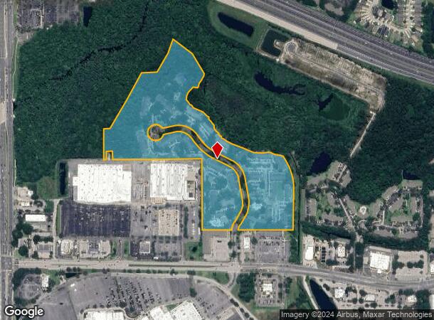  1863 Wells Rd, Orange Park, FL Parcel Map