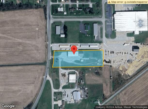  593 S State Road 135, Brownstown, IN Parcel Map