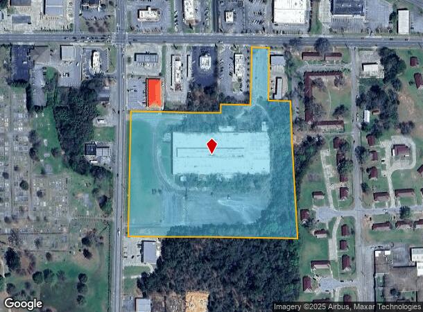 320 Tripp St, Americus, GA Parcel Map