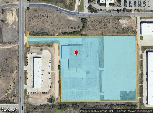  1120 N Foster Rd, San Antonio, TX Parcel Map