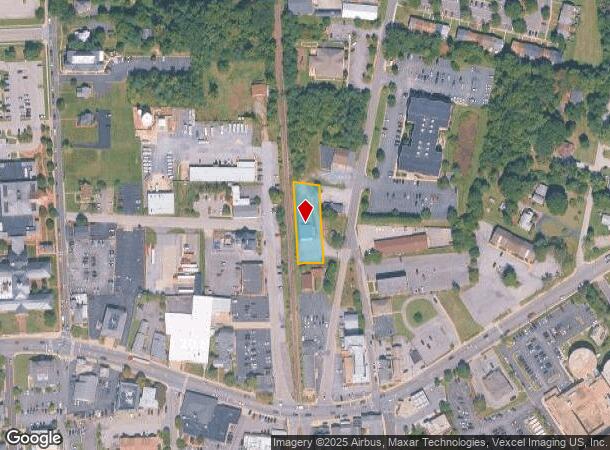101 Simms Ave, La Plata, MD Parcel Map