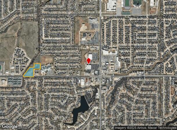  7601 W Hefner Rd, Oklahoma City, OK Parcel Map