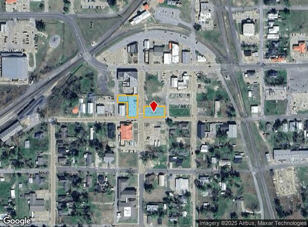  102 N Pine St, Dequincy, LA Parcel Map