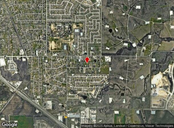  12451 Willow Springs Rd, Haslet, TX Parcel Map