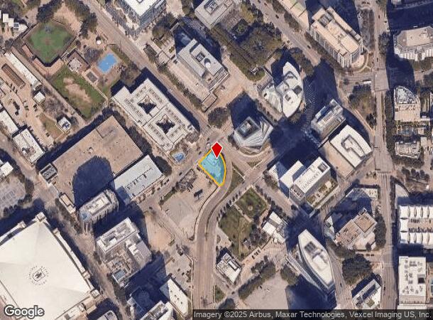  2635 Harry Hines Blvd, Dallas, TX Parcel Map