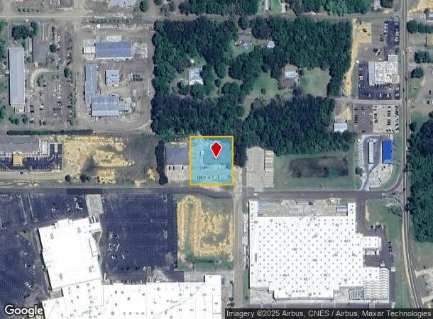  303 Mall Dr, Mccomb, MS Parcel Map