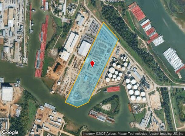 16508 De Zavalla Rd, Channelview, TX Parcel Map