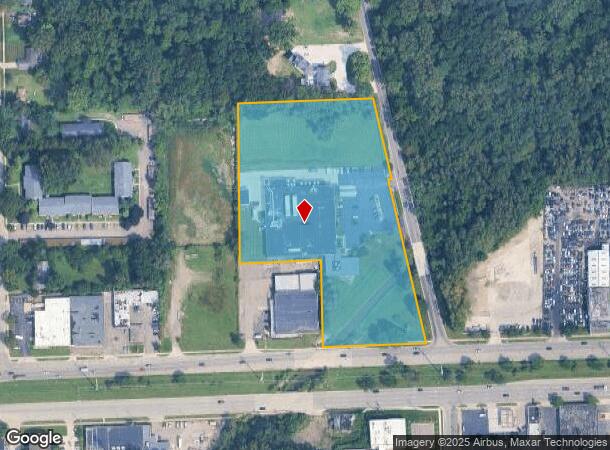 22900 W 8 Mile Rd, Southfield, MI Parcel Map