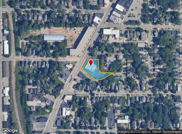  1330 Plainfield Ave Ne, Grand Rapids, MI Parcel Map
