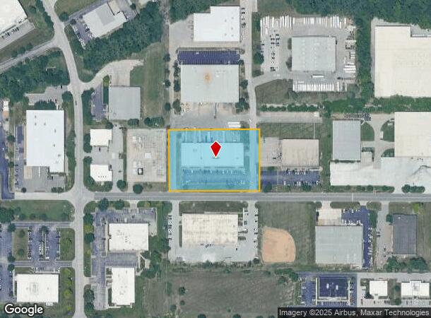  16260 W 110Th St, Lenexa, KS Parcel Map