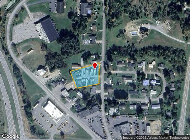 7555 Airport Rd, Hornell, NY Parcel Map