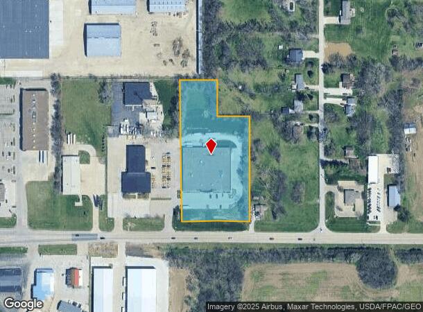 1580 E Army Post Rd, Des Moines, IA Parcel Map