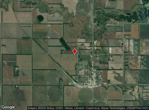  206 Towner Ave, Larimore, ND Parcel Map