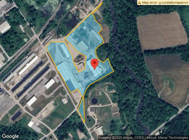 C St, Transfer, PA Parcel Map