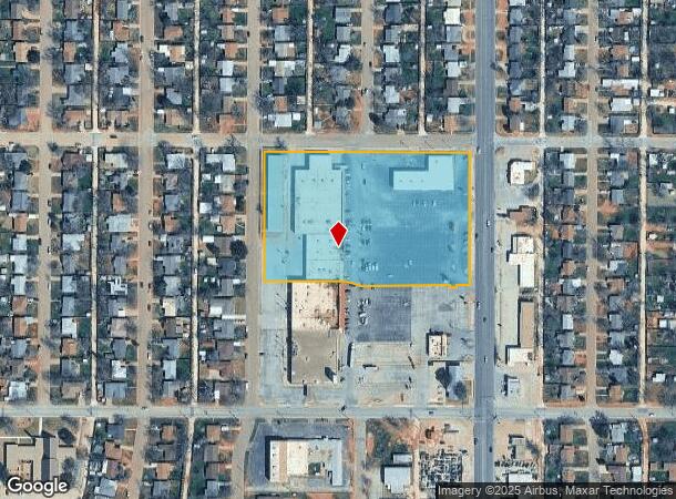 1318 N Mockingbird Ln, Abilene, TX Parcel Map