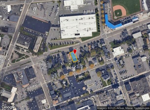  108 Henry St, Binghamton, NY Parcel Map