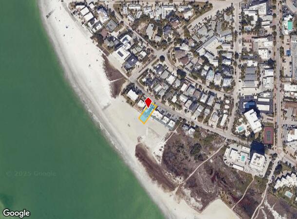 110 Beach Rd, Sarasota, FL Parcel Map
