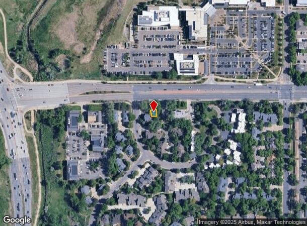 4564 Arapahoe Ave, Boulder, CO Parcel Map