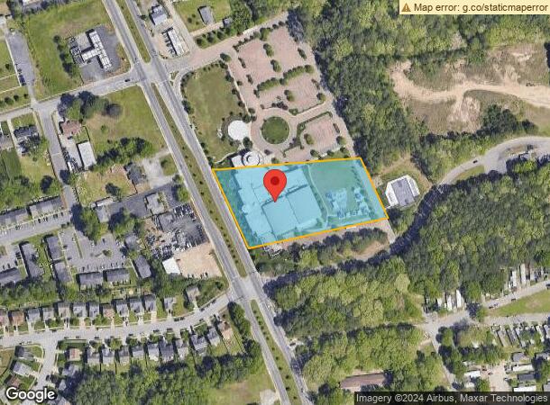  15198 Warwick Blvd, Newport News, VA Parcel Map