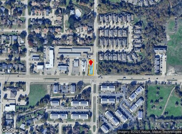  1705 Belt Line Rd, Garland, TX Parcel Map