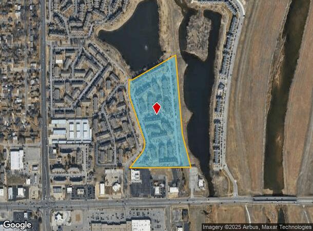  770 N Silver Springs Blvd, Wichita, KS Parcel Map