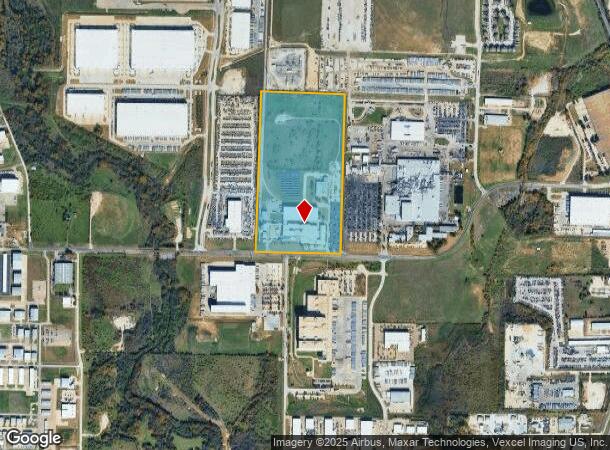 3300 Airport Rd, Denton, TX Parcel Map
