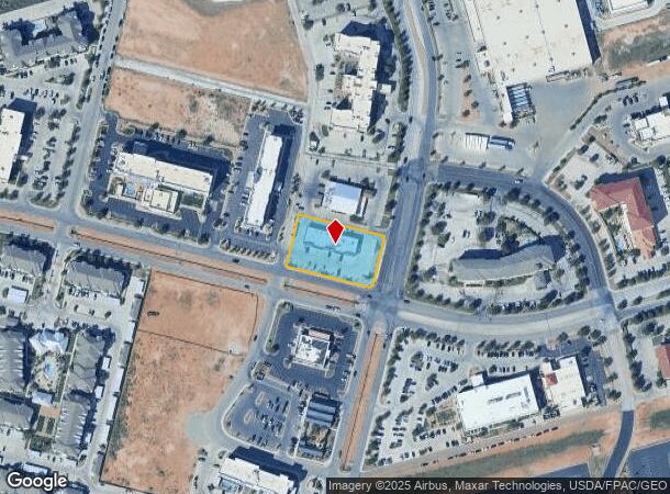  1201 Tradewinds Blvd, Midland, TX Parcel Map