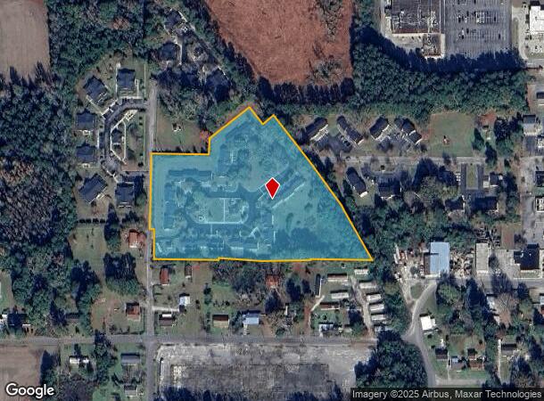 300 W 6Th Ave, Chadbourn, NC Parcel Map