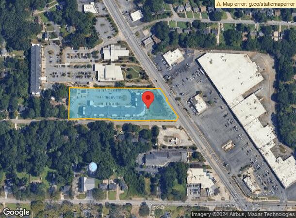  2536 Mellville Ave, Decatur, GA Parcel Map