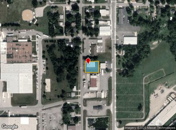 407 S Broad St, Fremont, IN Parcel Map