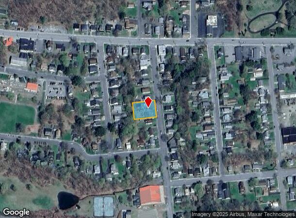 12 Rose Ave, Oneonta, NY Parcel Map