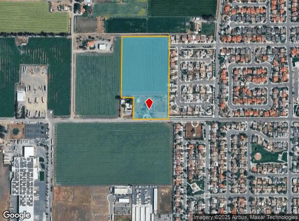 20176 Overland Rd, Los Banos, CA Parcel Map