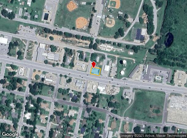 1509 E Austin St, Giddings, TX Parcel Map