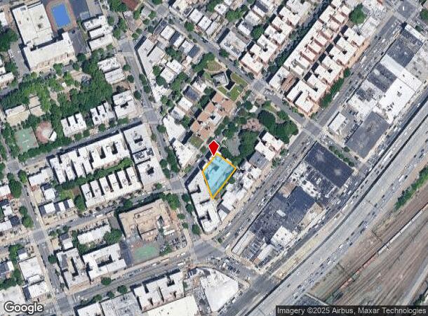 712 Fox St, Bronx, NY Parcel Map