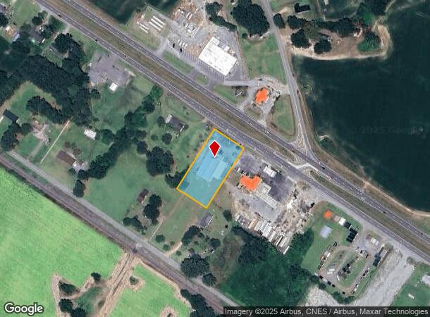 9576 Us Highway 70 E, Princeton, NC Parcel Map