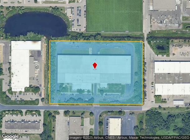 1775 101St Ave Ne, Minneapolis, MN Parcel Map