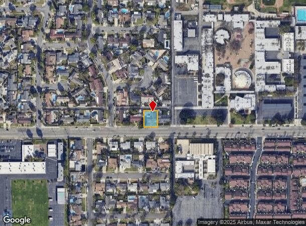 1809 W Cerritos Ave, Anaheim, CA Parcel Map