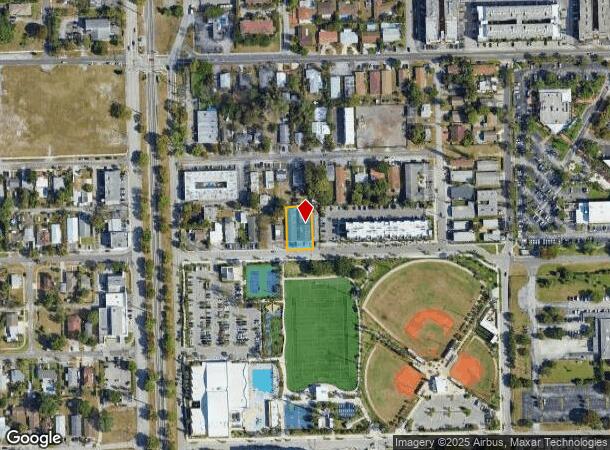  129 Se 5Th St, Hallandale Beach, FL Parcel Map