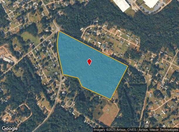  S Mcduffie St At Beckman Dr, Anderson, SC Parcel Map