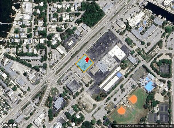 99601 Overseas Hwy, Key Largo, FL Parcel Map